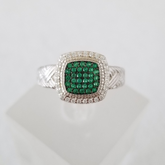 HOST PICK!!! 💚 Sterling Silver Green Spinel Ring - Picture 3 of 8
